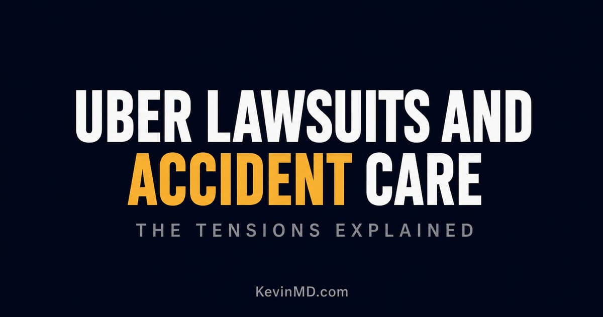 Uber’s Personal Injury Lawsuits Split Doctors and Lawyers