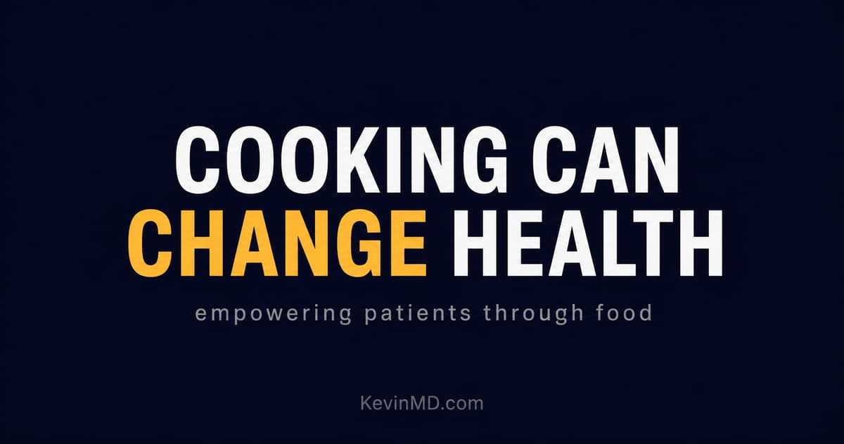 Why Cooking for Better Health Makes Dietary Changes Easier