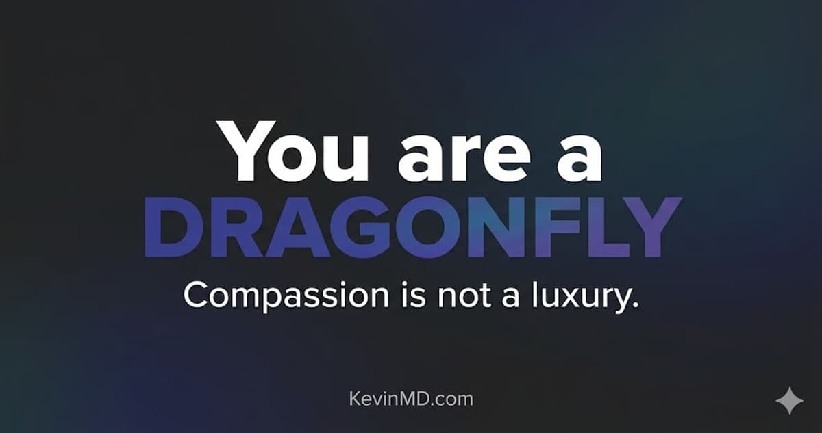 What Physicians and Dragonflies Share in Resilience and Agility