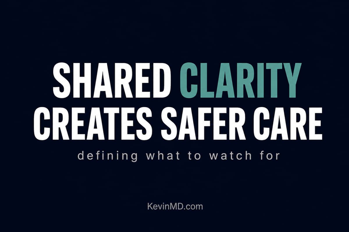 Shared Responsibility in Patient Care Needs Boundaries