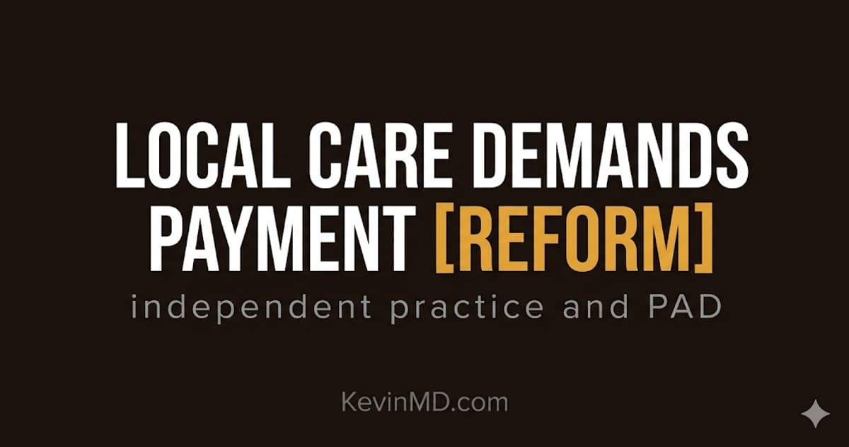 Why Local Care Matters for Peripheral Arterial Disease