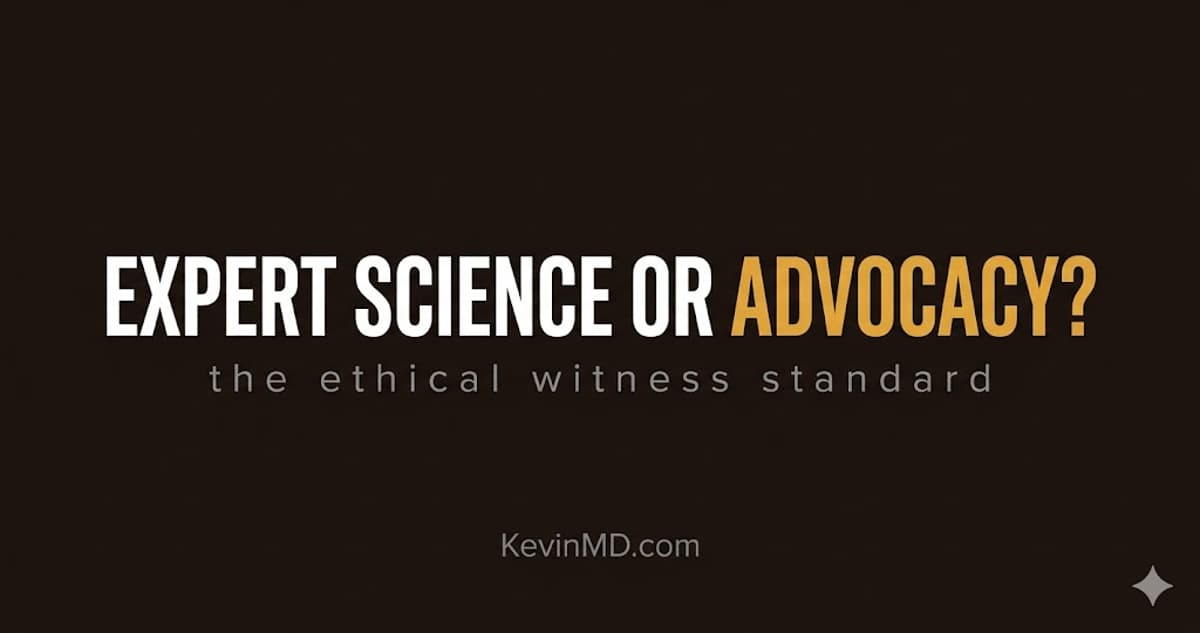Medical Expert Testimony Vs. Advocacy in the Courtroom