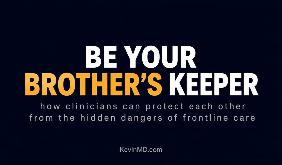 Clinician Peer Support Is a Patient Safety Issue