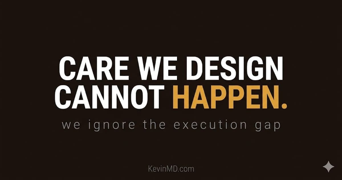 Closing the Execution Reliability Gap in Health Care Systems