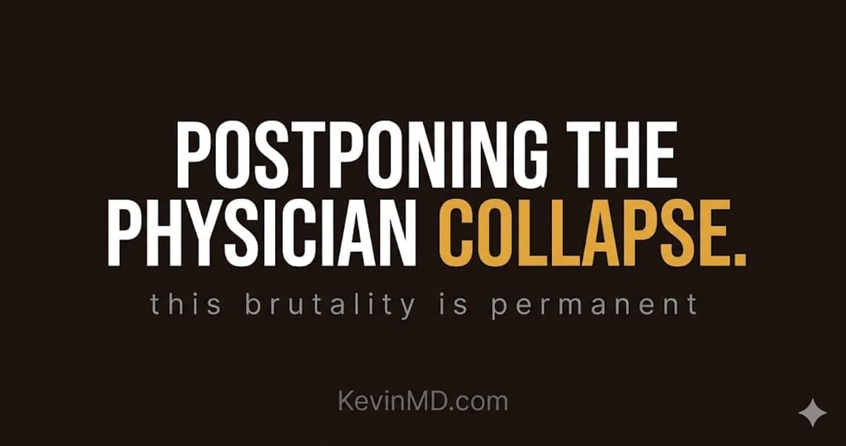 Why Current Solutions to Physician Burnout Are Failing