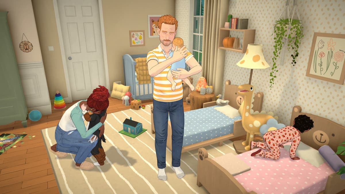 Characters In Steam’s Latest Sims Rival Are Eating Counters, Losing Their Skin, And Giving Birth On The Street