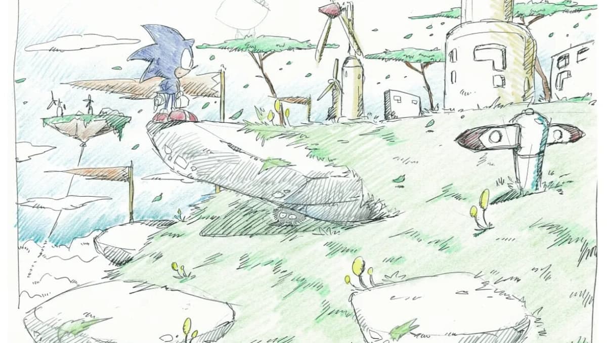 Sega Drops Early Sonic Adventure Concept Art That Shows An Entirely Different Vibe
