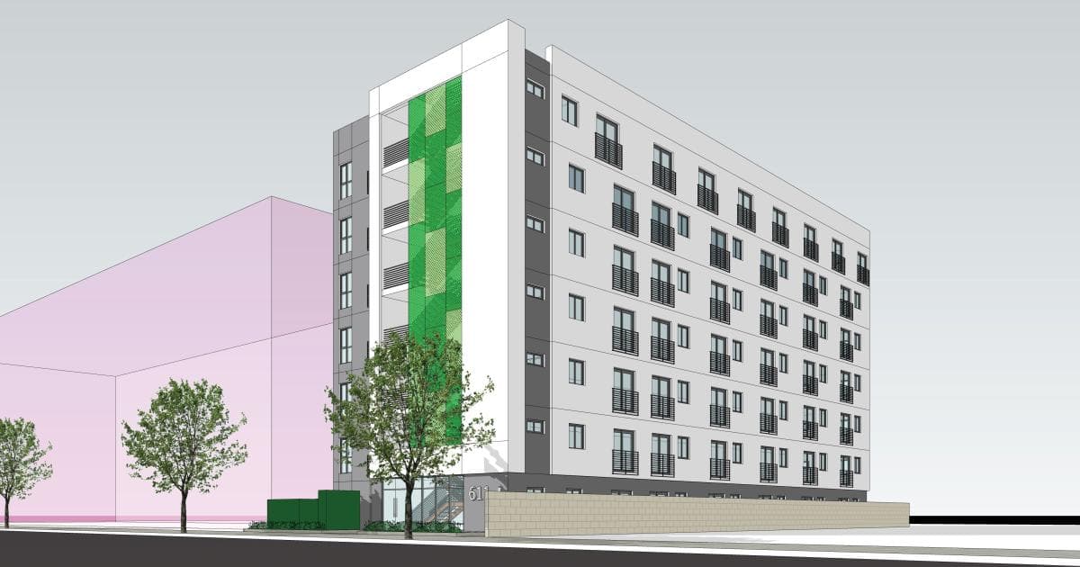Affordable Housing Unwrapped at 611 S. Hobart Blvd. In Koreatown