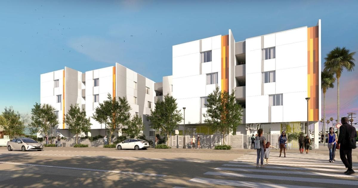 Affordable Housing Completed at 5407 S. Carlton Ave. In South L.A.
