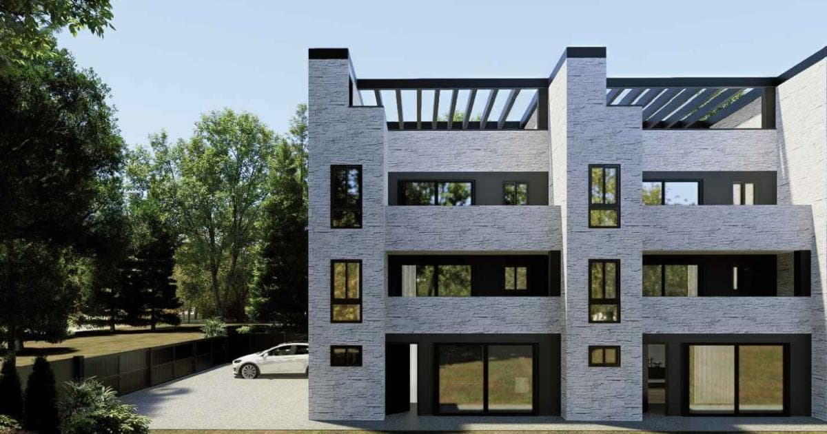 Nine Townhomes Proposed at 1949 17th St. In Santa Monica