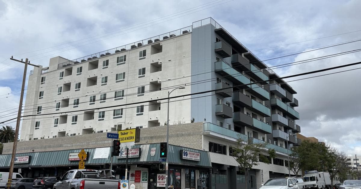 Completion Nears for Mixed-Use Building at 3557 S. Motor Ave. In Palms