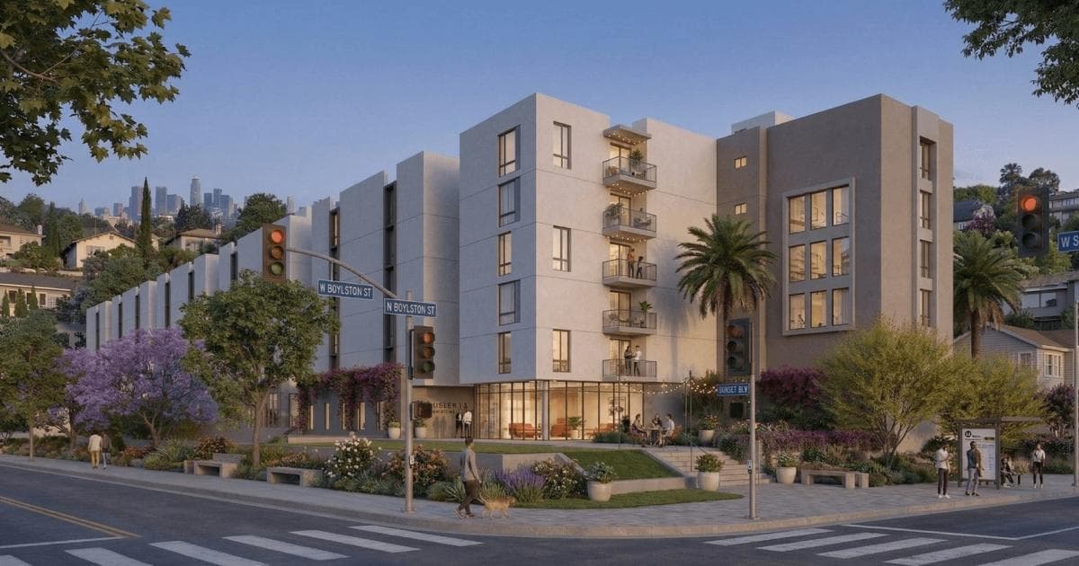 Affordable Housing Coming to 1150 Sunset Blvd. In Echo Park