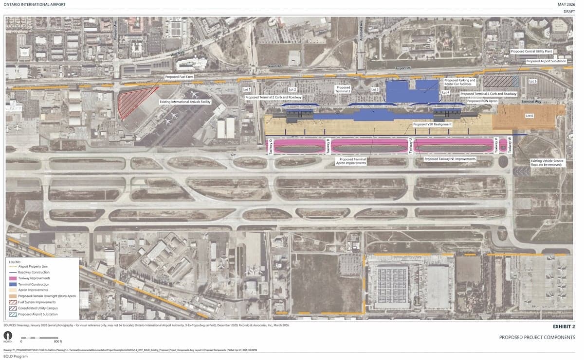 New Terminal for Ontario Airport