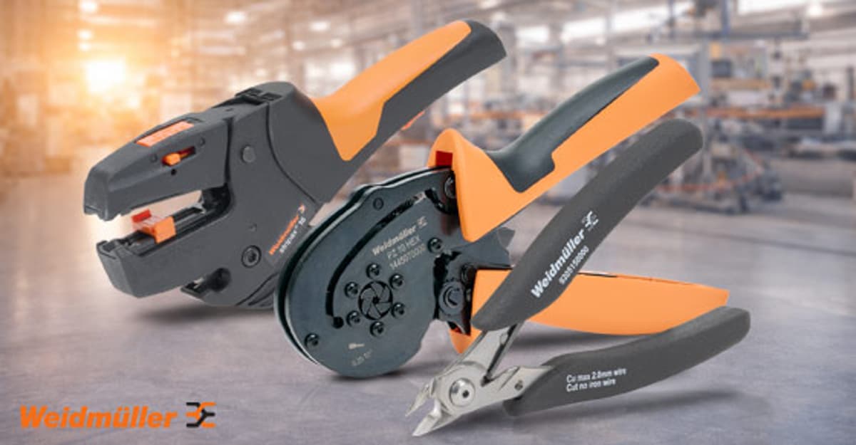 Wedimuller Striping & Crimping Tools From AutomationDirect