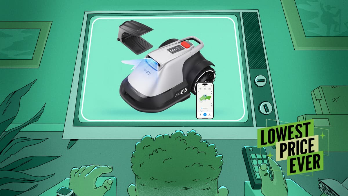 This Eufy Robot Lawnmower Is 59% Off Right Now