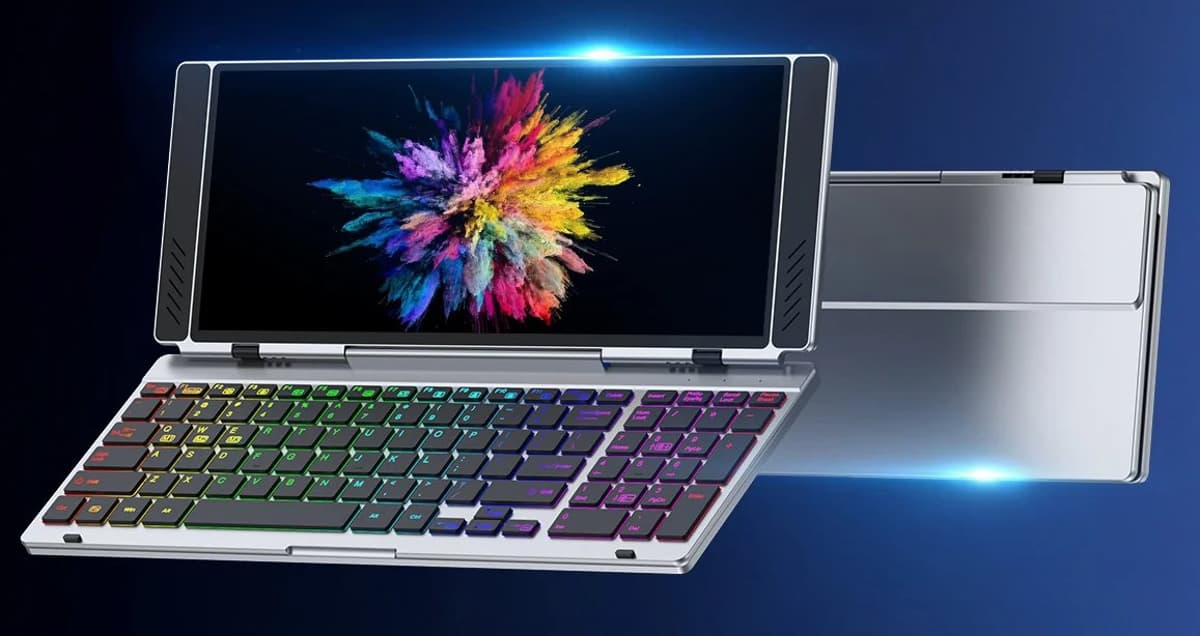 VitaLink Keyboard Has a 13 Inch 4K Touchscreen Display, Speakers, and RGB Backlit Keys (Crowdfunding)