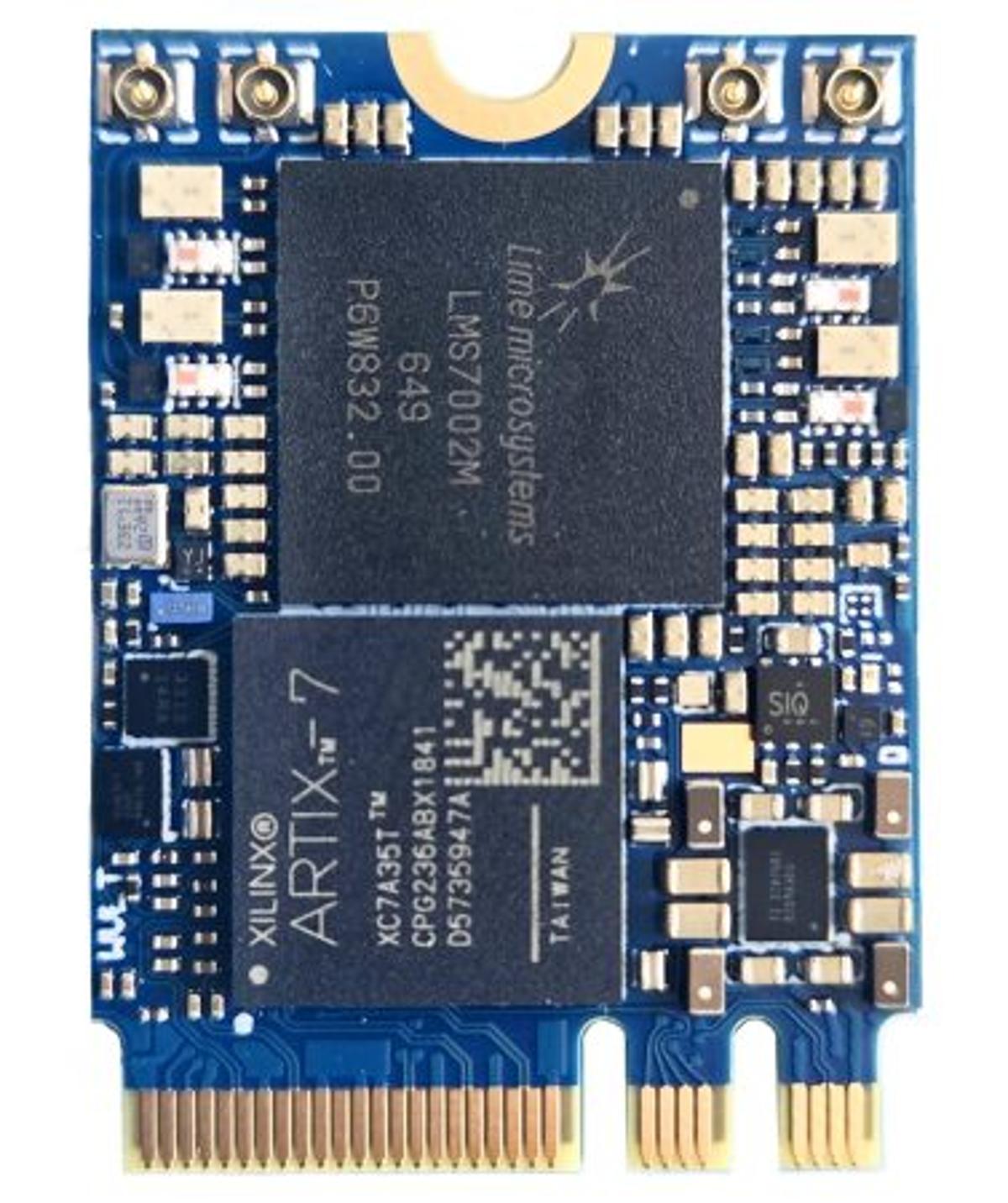 XSDR Packs 2×2 MIMO, Artix-7 FPGA, and 3.8 GHz Tuning Into M.2 2230 Form Factor