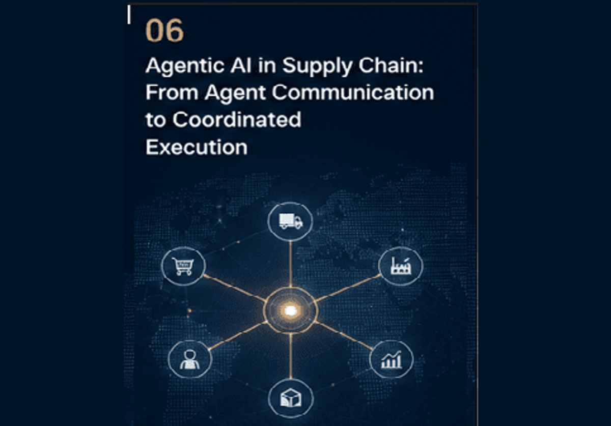 Agentic AI in Supply Chain: From Agent Communication to Coordinated Execution