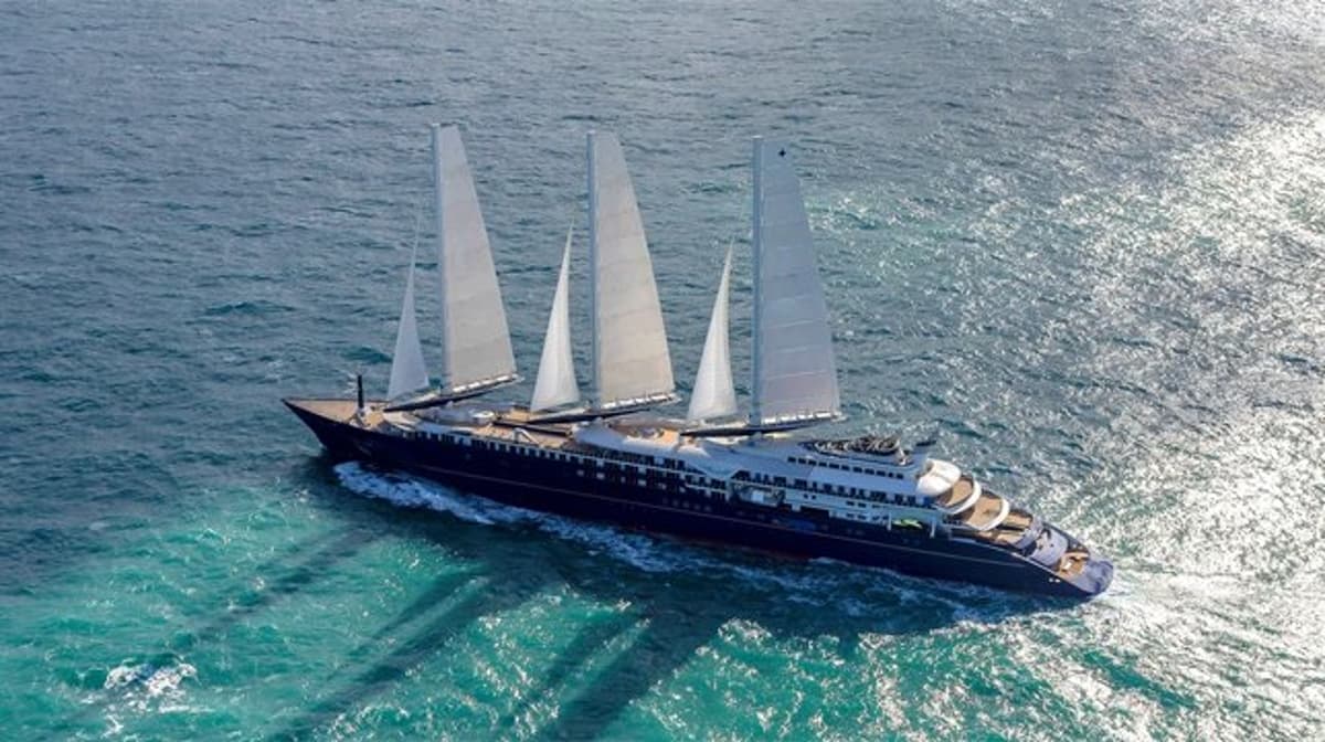 World’s Largest Sail Cruise Ship Celebrates Naming and Delivery