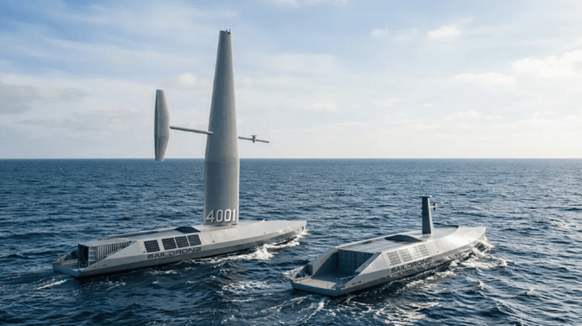 Saildrone Joins Growing Competition for Navy's Medium-Sized Drone Vessel