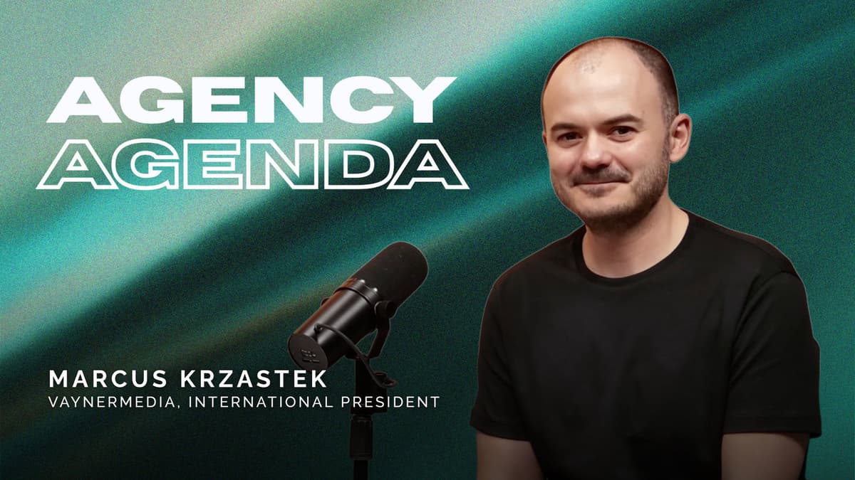 Agency Agenda: VaynerMedia's Marcus Krzastek on AI, Media, and Creative Convergence
