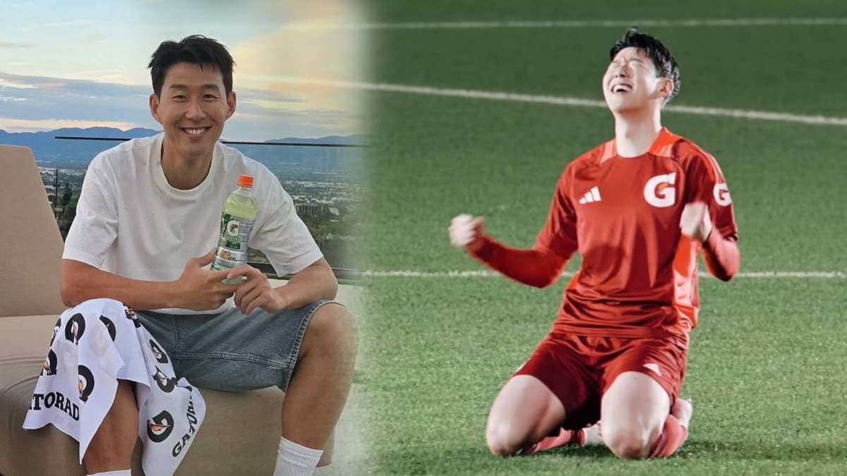 Gatorade Benches the Ad Shoot and Lets Son Heung-Min Do the Sweating