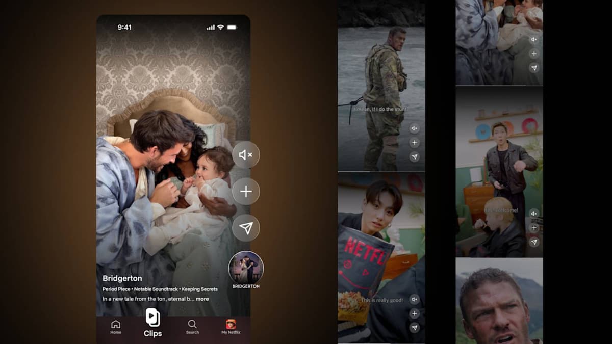Netflix Joins the Attention War with New 'Clips' Feature