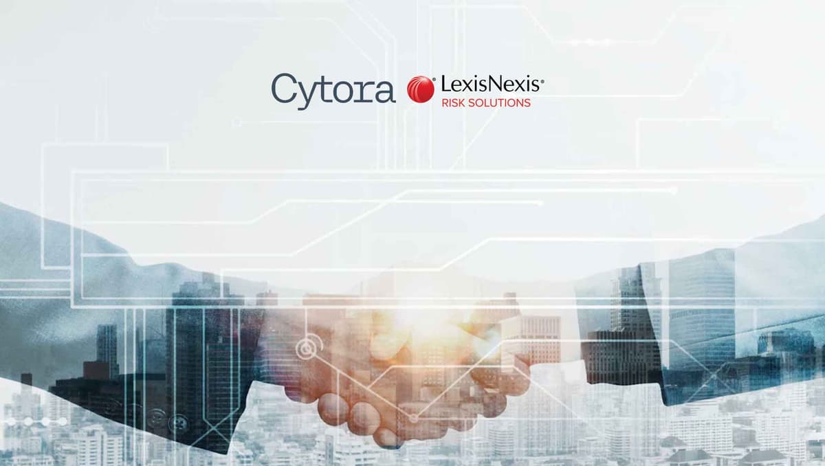 Cytora and LexisNexis Risk Solutions Announce Strategic Relationship to Enhance Risk Selection and Automation for U.S. Commercial Insurers