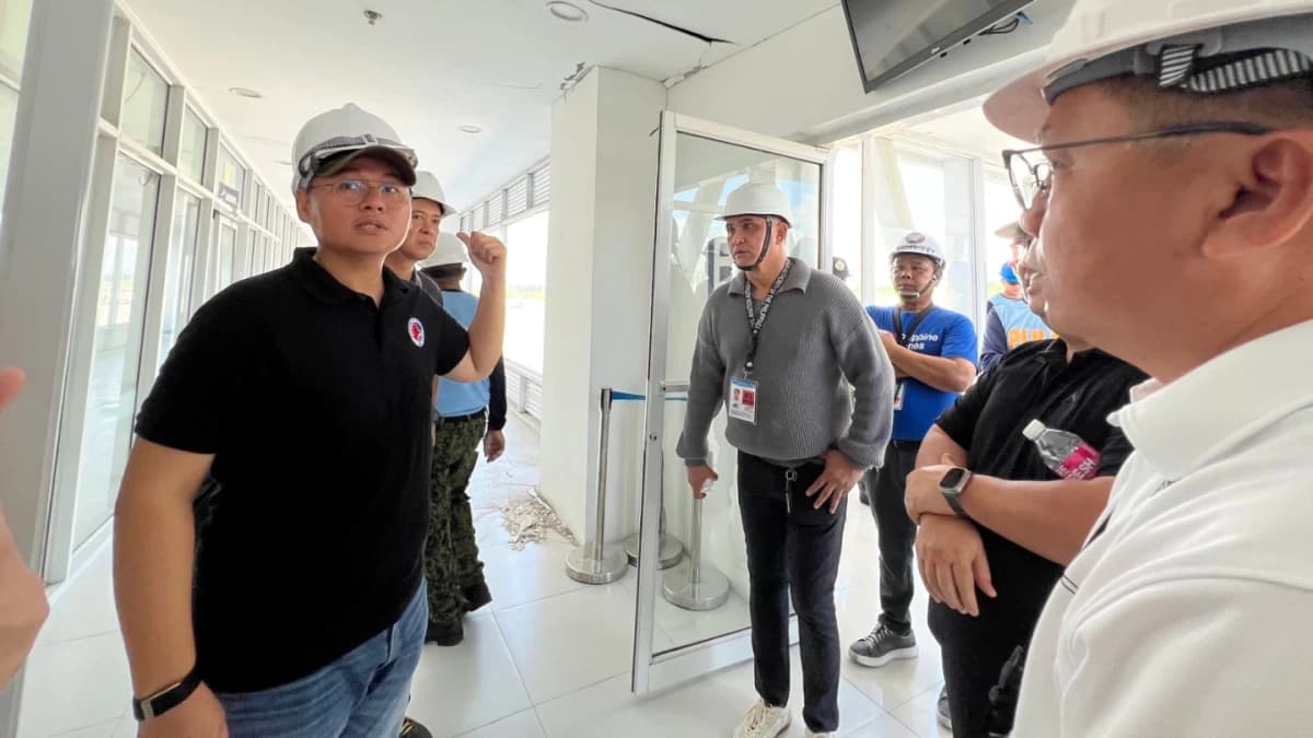 DOTr Targets One-Week Recovery for GenSan Airport After Earthquake