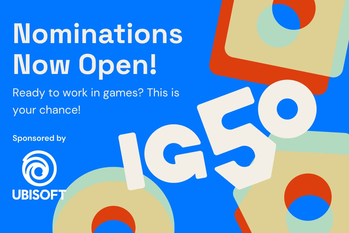 [Industry News] Ubisoft Backs IG50 Awards as Into Games Opens Applications for 2026 Cohort