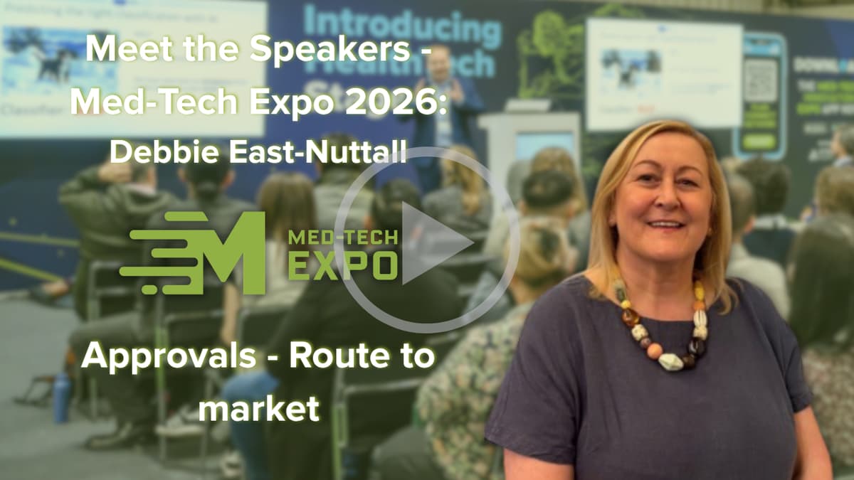 Debbie East-Nuttall | Meet the Speakers: Med-Tech Expo 2026