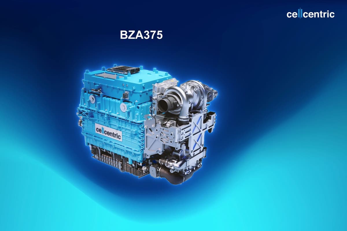 Cellcentric Launches 375 kW Truck Fuel Cell System