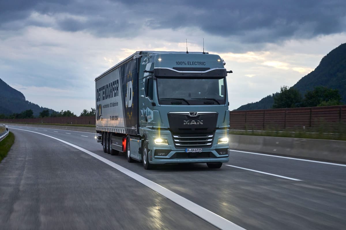 MAN Backs New Brenner Corridor E-Truck Initiative