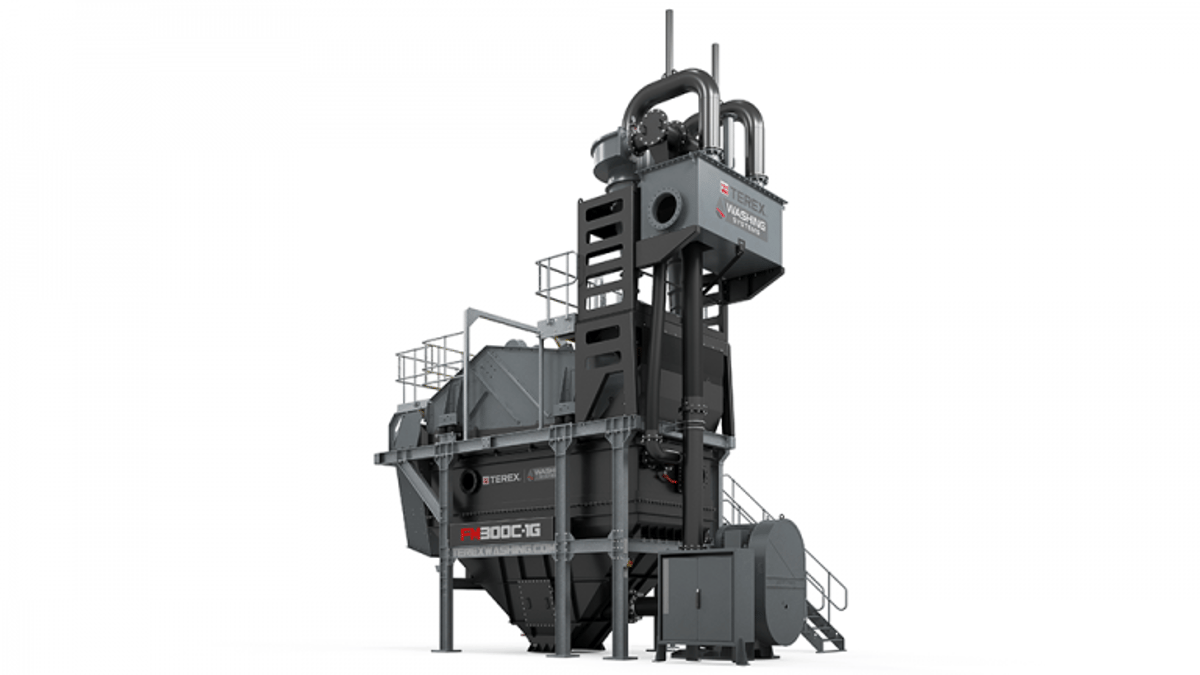 Terex Delivers a New High-Capacity Sand Washing Solution in a Compact Footprint