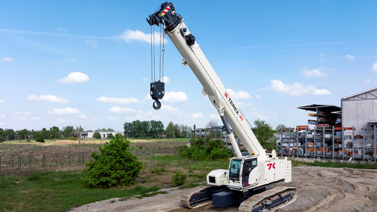 Raimondi Enters Crawler Crane Segment with First New-Generation Terex Model