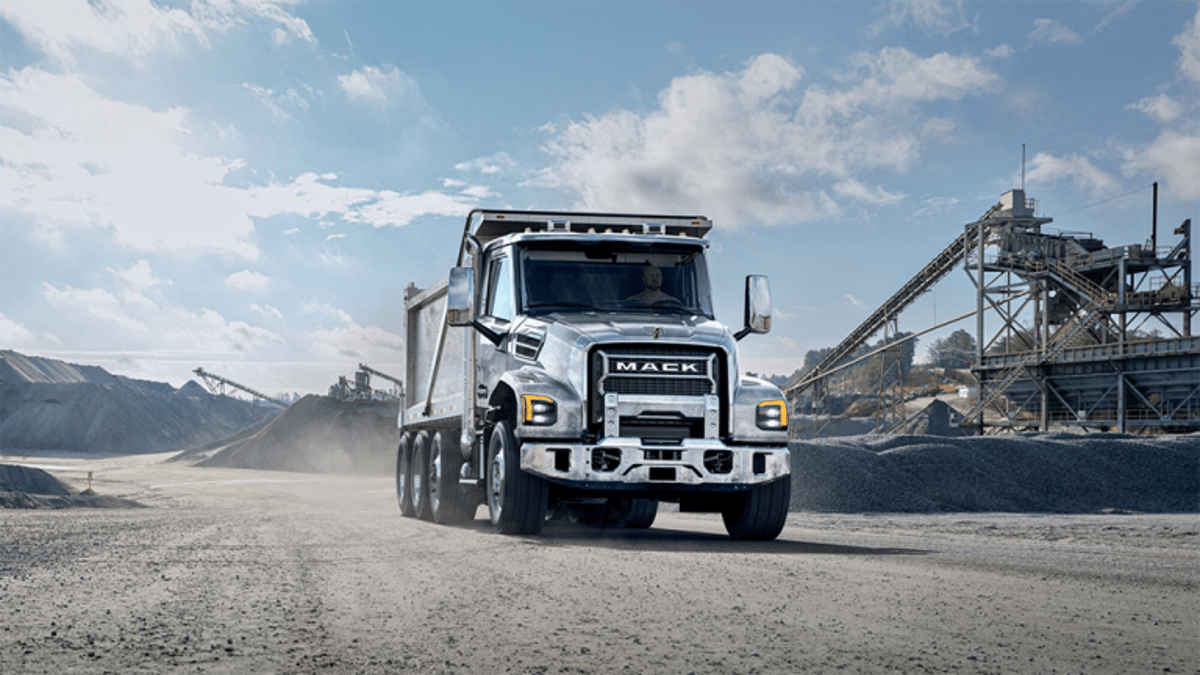 Mack’s ImpactShield Reduces Windshield Damage on Vocational Trucks