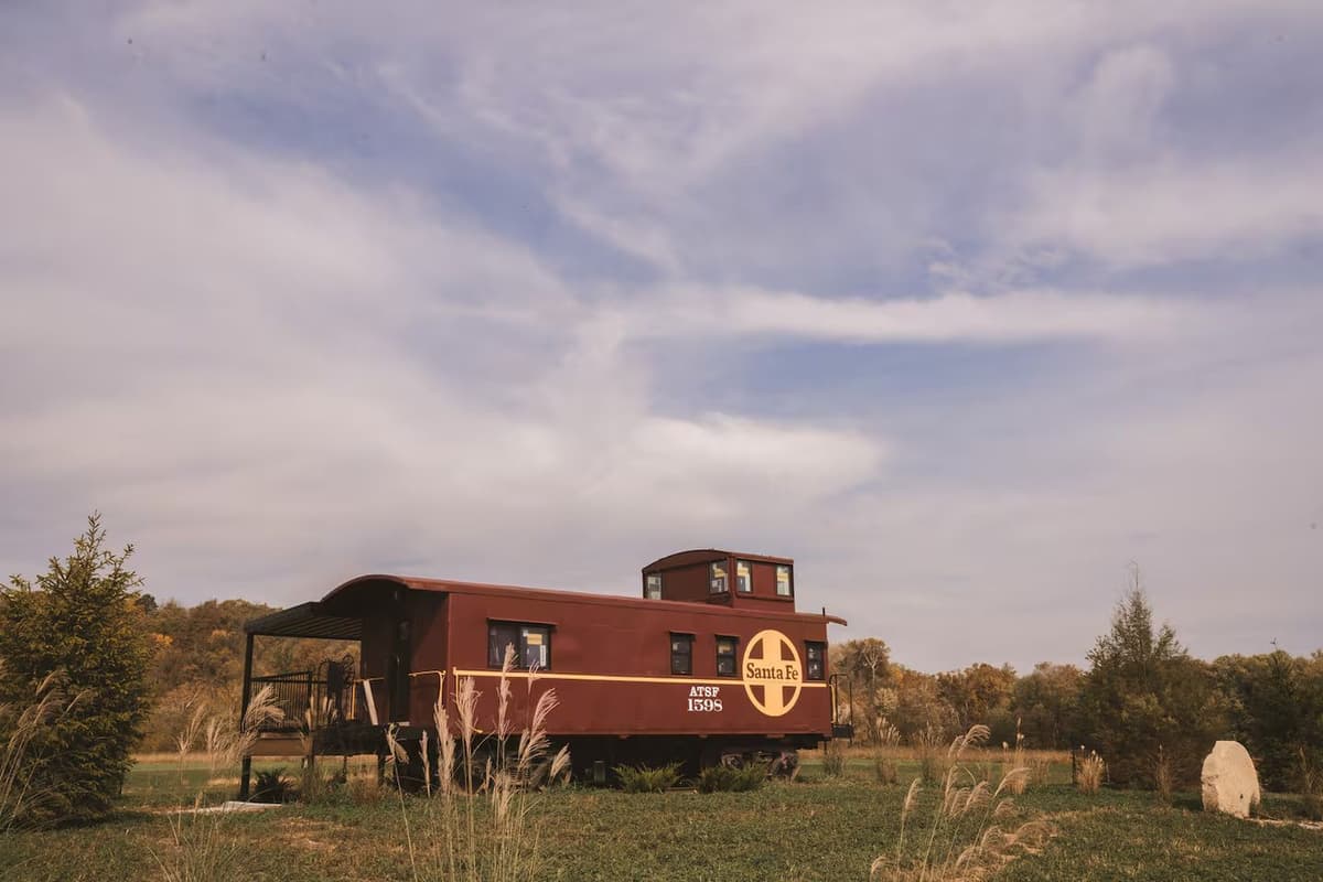 I Found America’s Most Unique Train Airbnbs—One Even Has a Cupola for Stargazing