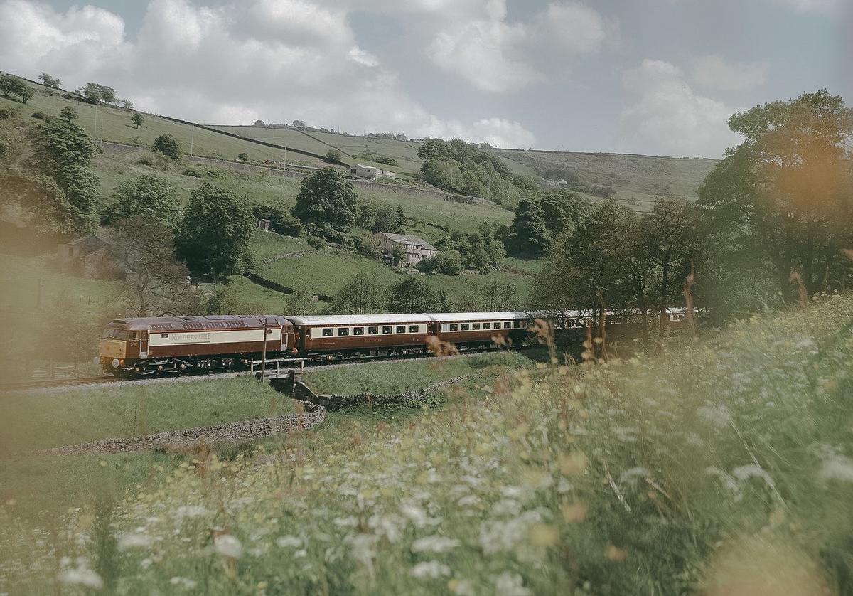 On the Northern Belle, Agrestic Views of Wales and Scotland Pair With Champagne