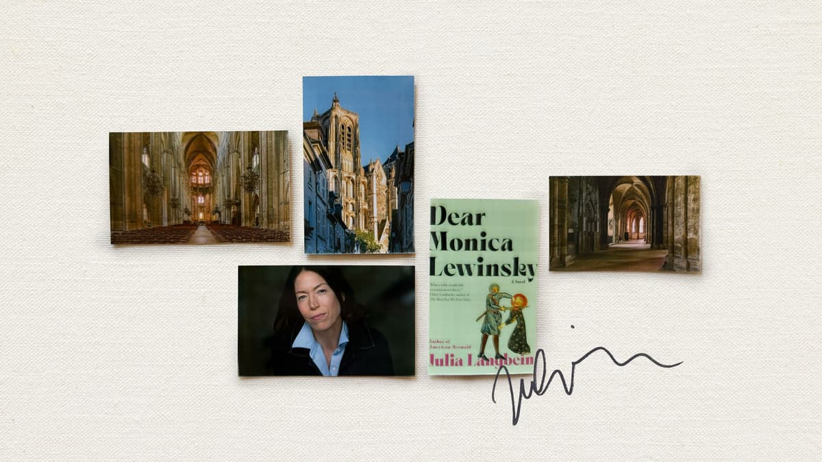 French Cathedral Towns Are a Stage for Human Comedy, According to Author Julia Langbein
