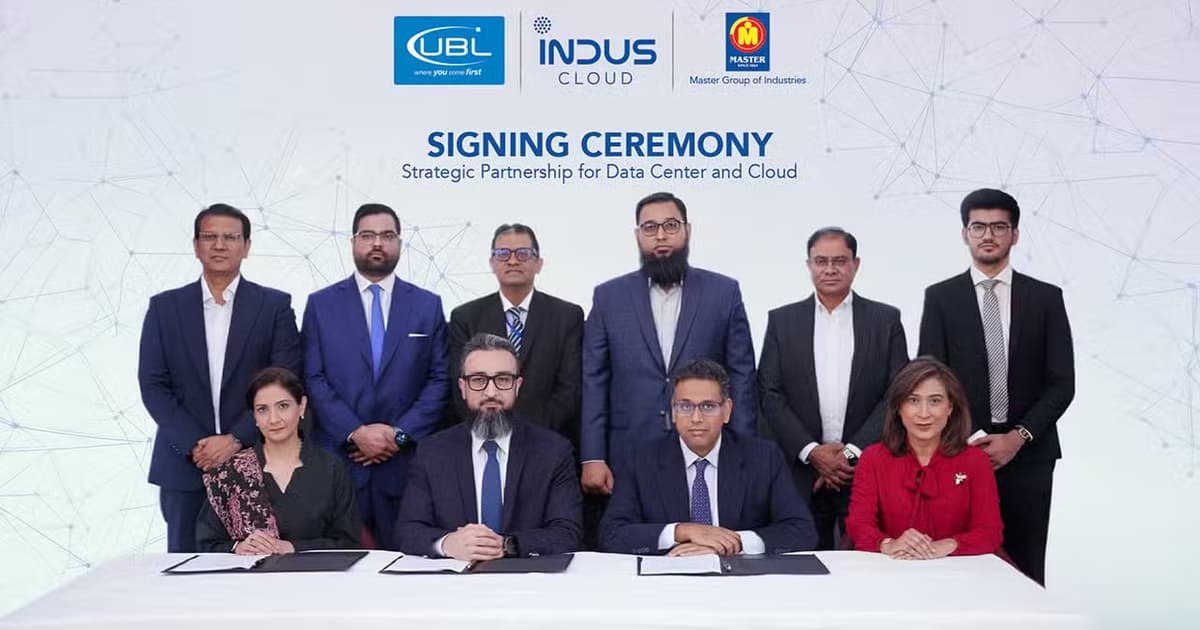 Indus Cloud, Indus DC REIT, and UBL Sign Agreement to Launch Tier III Data Centers in Pakistan