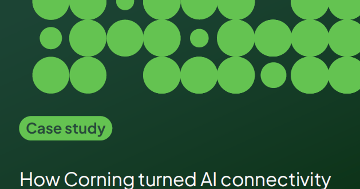 Case Study: How Corning Turned AI Connectivity Insight to Hit 127% of Its Lead Target