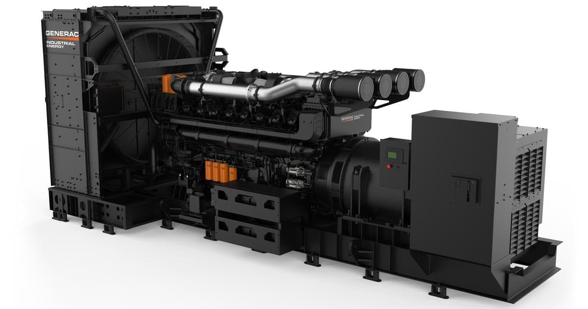 Generac Signs Back up Generator Supply Deal with Undisclosed Hyperscale Data Center