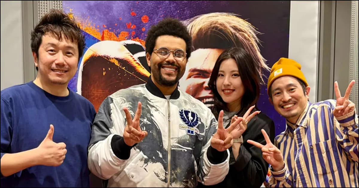 Pop Star The Weeknd Visits Street Fighter 6 Developers and Is Apparently a Big Fan of One Character in Particular