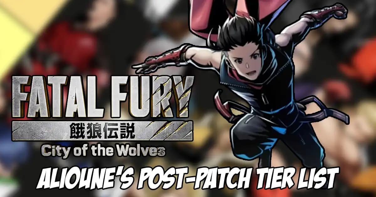 Alioune Releases His Early Impressions Tier List for Fatal Fury: City of the Wolves After the Major Balance Patch