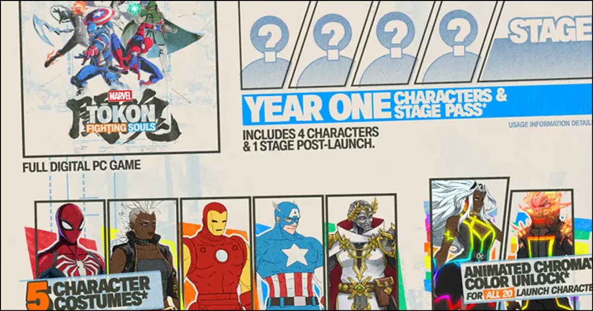 Marvel Tokon: Fighting Souls Pre-Orders Are Now Open, Here's a Guide for the Prices and What's Included with Every Edition