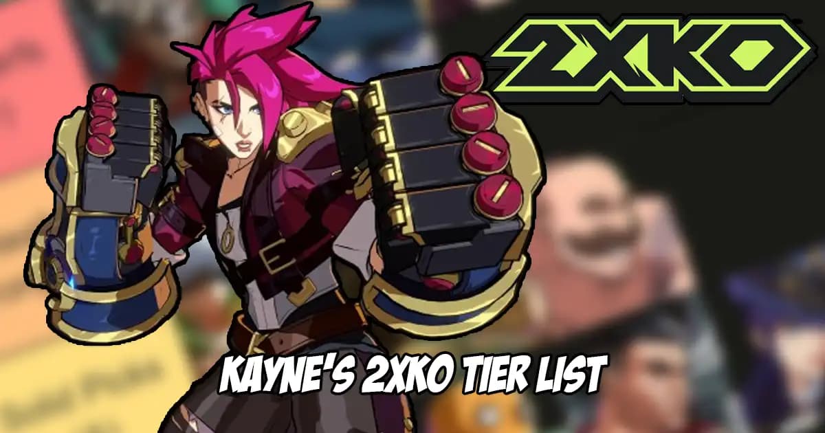 Top Performing 2XKO Competitor Releases New Tier List