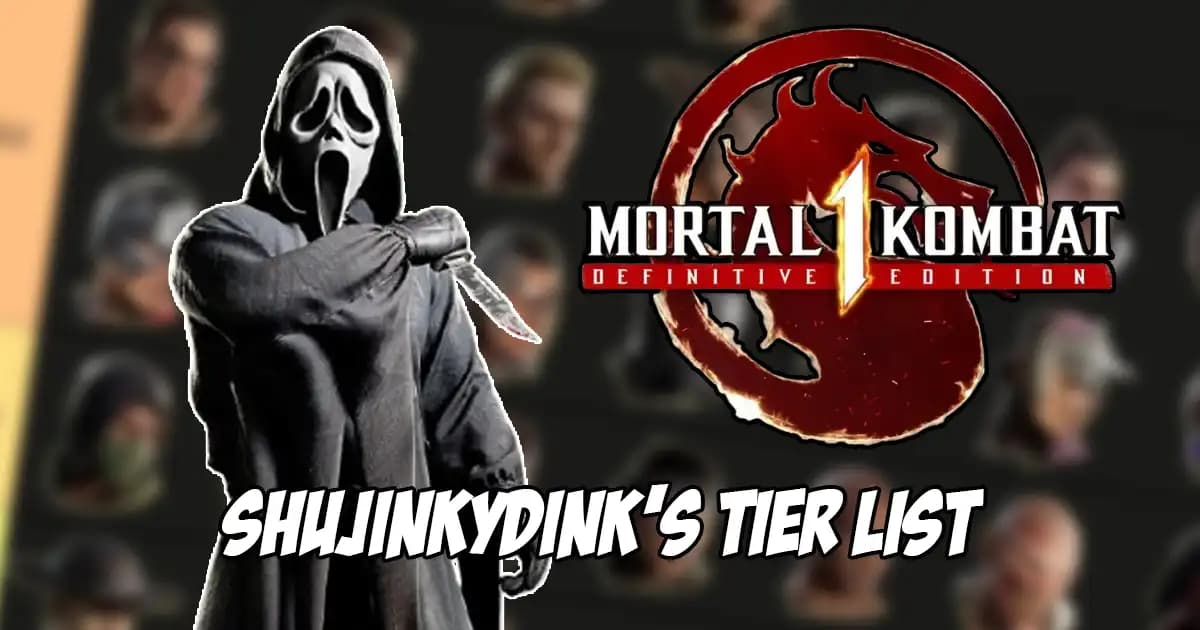 Longtime Mortal Kombat Player Shujinkydink Releases New Mortal Kombat 1 Tier List