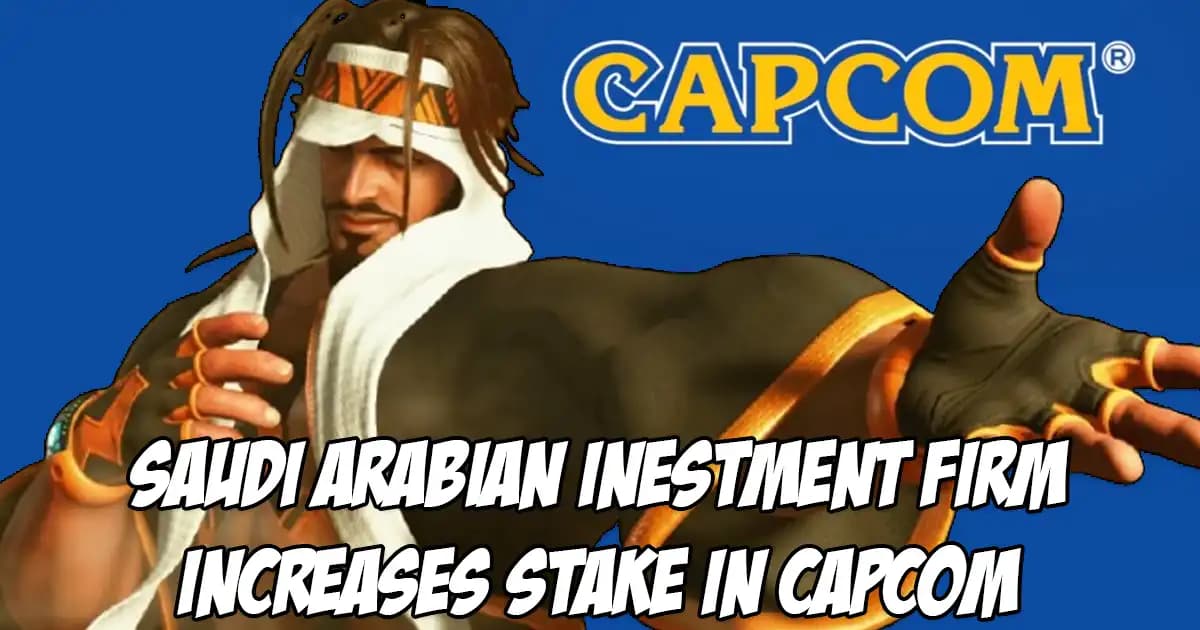 Saudi-Backed EGDC Raises Stake in Capcom to 6.04%