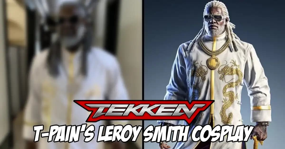 T-Pain's Cosplay Has Him Looking Like the Spitting Image of Tekken 7's Leroy Smith