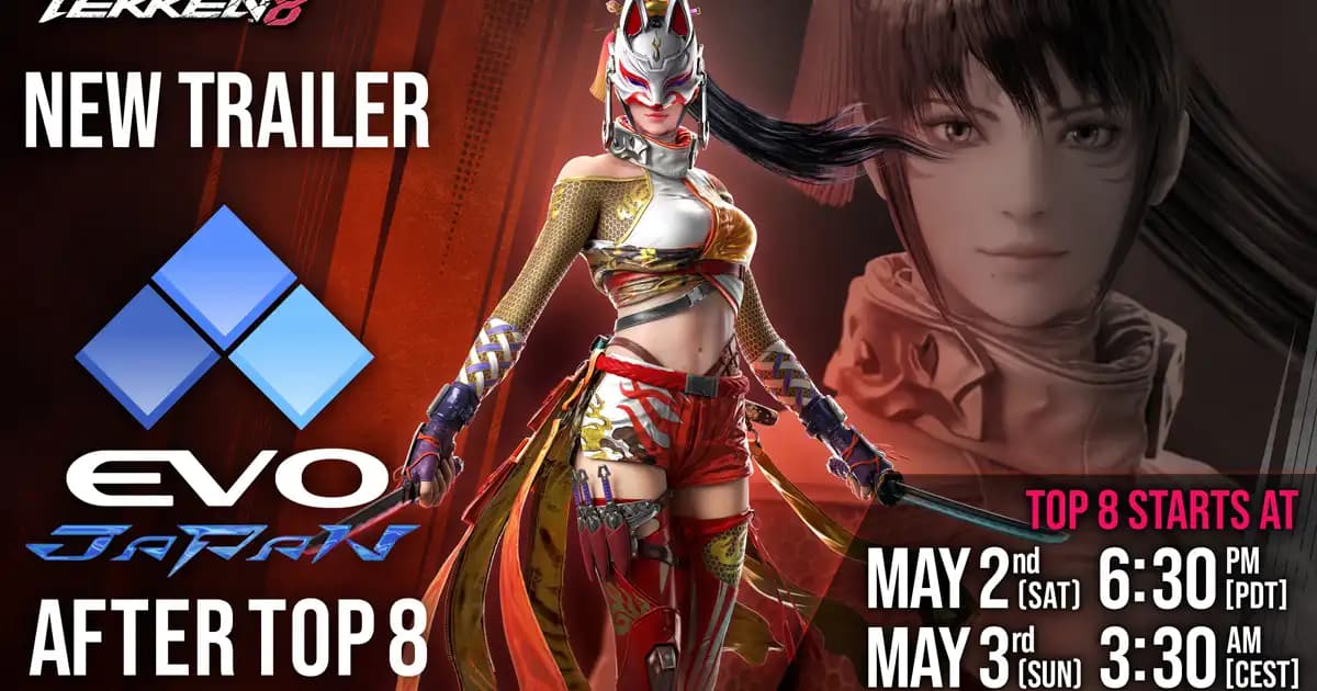 Tekken 8 Trailer for Kunimitsu Confirmed for Evo Japan 2026